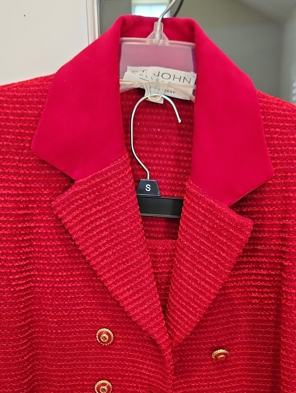 ST.  JOHN COLLECTION By Marie Gray Classic Knit 2 Piece Jacket and Skirt Vintage